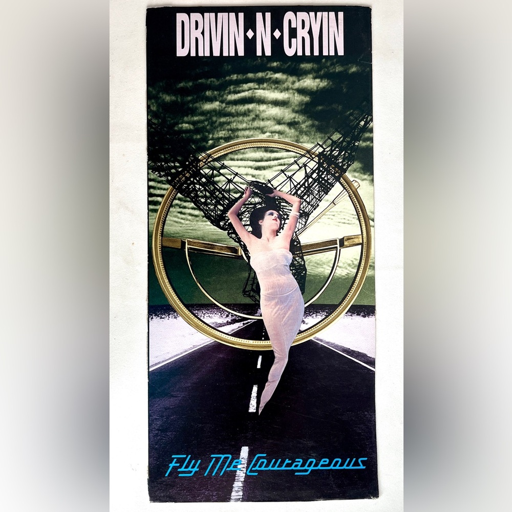 Cover Art from Drivin N Cryin Band- Album Fly Me Courageous. -Vintage- 2 pieces